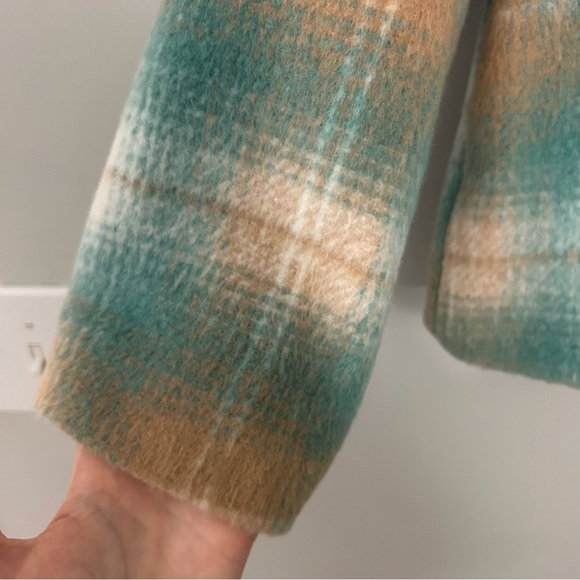 NWT Molly Bracken Button Front Plaid Jacket Shacket - Picture 4 of 8